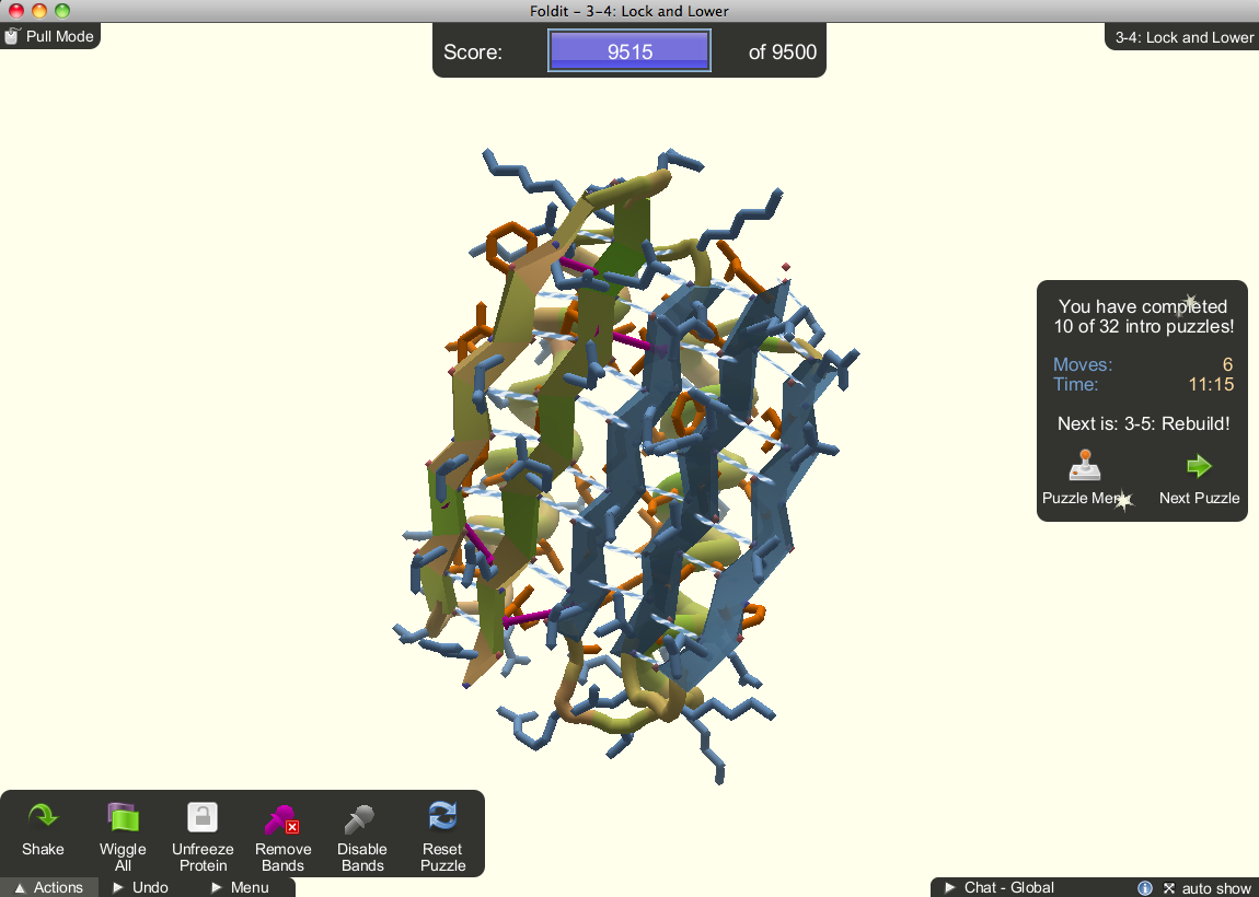 Foldit Gamification Business Protein Folding